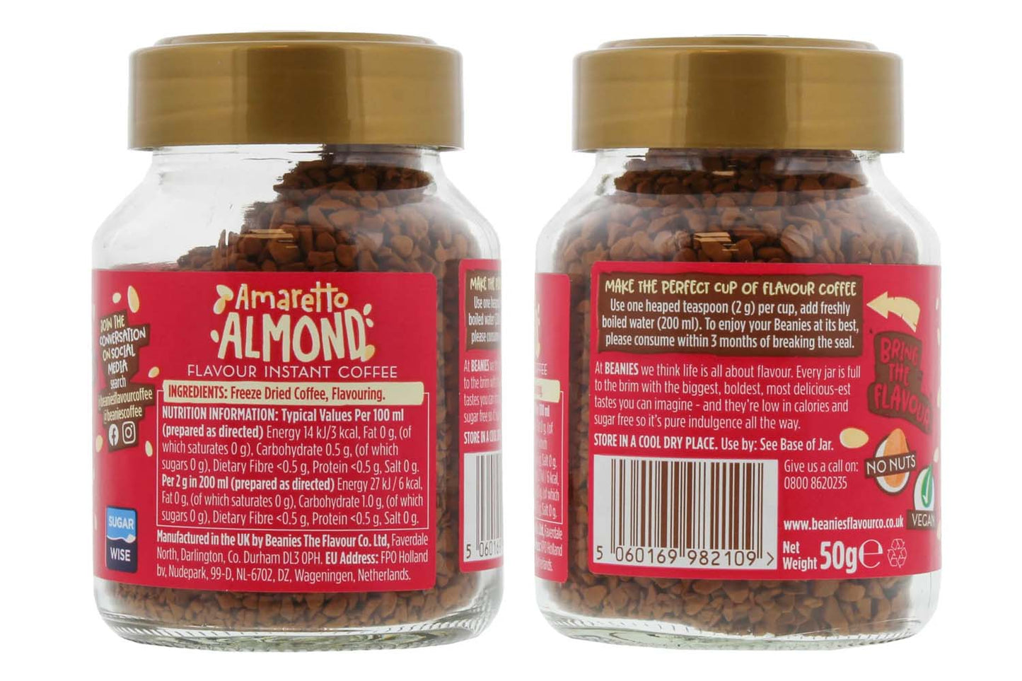 Beanies 50g Ultimate Flavour Coffee Range