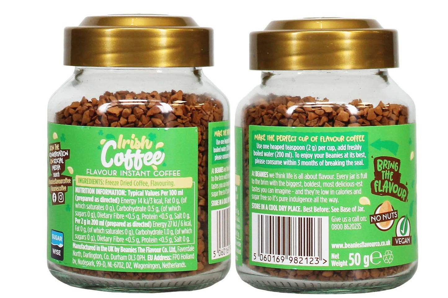 Beanies 50g Ultimate Flavour Coffee Range