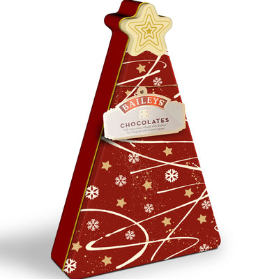 Baileys Chocolates Christmas Tree Tin 228g
