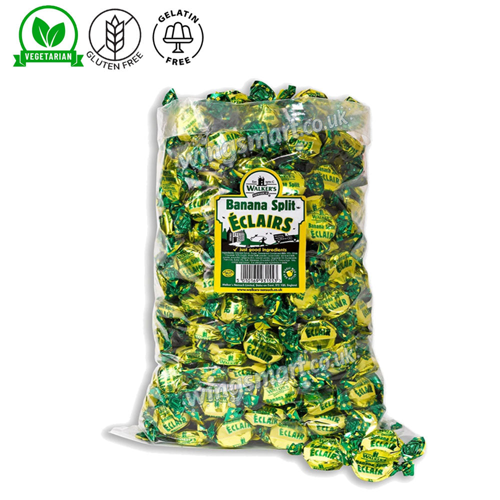 Walker’s Nonsuch Assorted Toffees & Eclairs 2.5kg Mixed Classic Toffee Selection