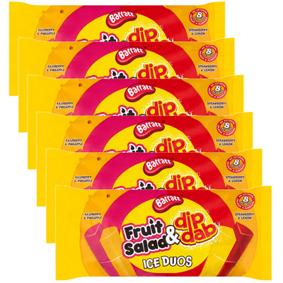 Barratt Ice Duos – Fruit Salad & Dip Dabs 640ml