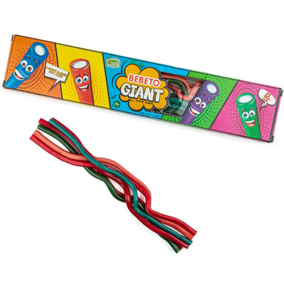 Bebeto Giant Candy Cables 400g - 12 Count