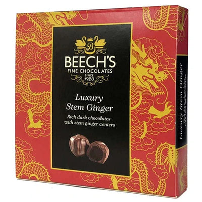 Beechs Dark Chocolate Ginger 100g Gift Box