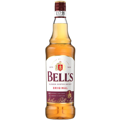 Bell's Original Blended Scotch Whisky 40% vol 70cl Bottle PMP (Pack of 3)