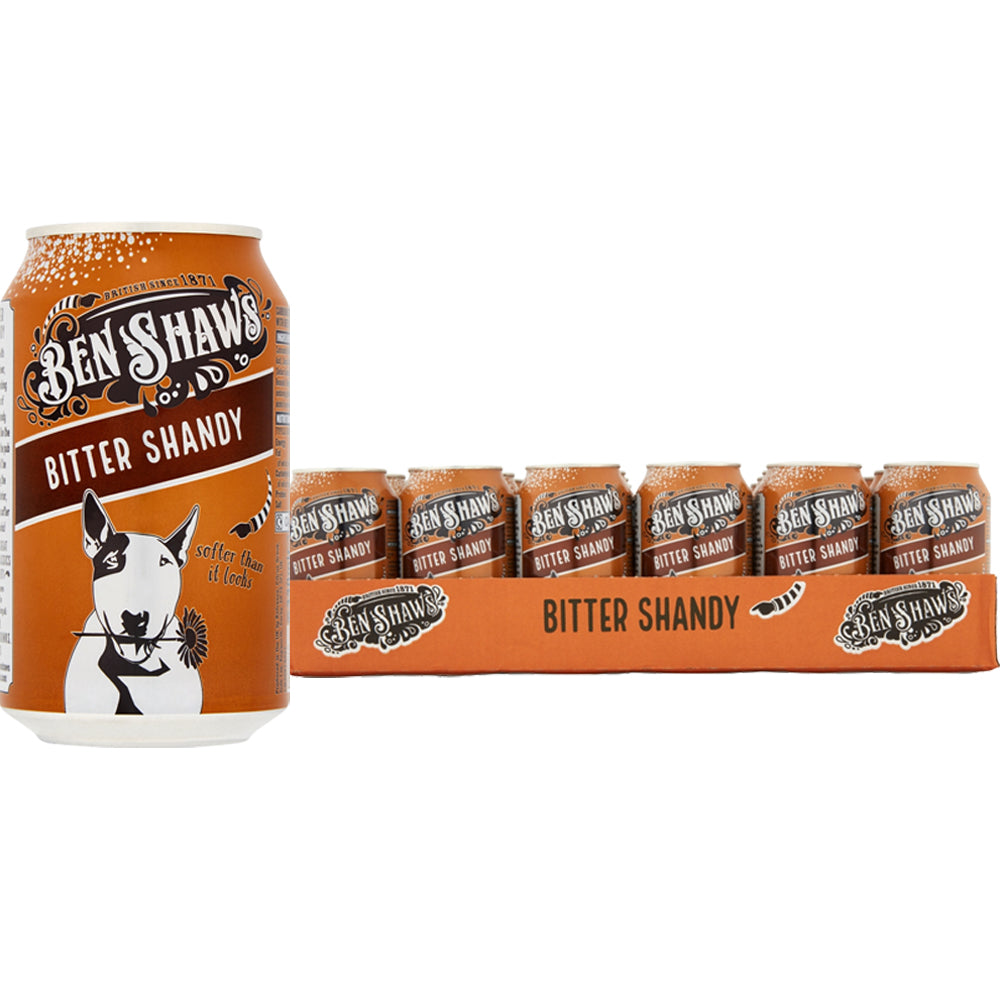 Ben Shaws Bitter Shandy Cans 330ml (12 & 24 Cans)