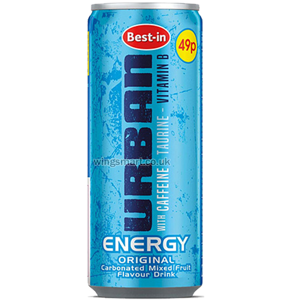 Bestin Urban Energy PMP 250ml (Case of 12)