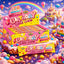 Birthday Cake Chew Bar 20g – 24 Count Box
