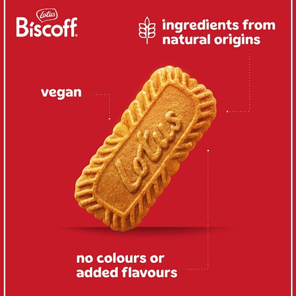 Lotus Biscoff Original Caramelised Biscuits – 300 Biscuits Bulk Pack