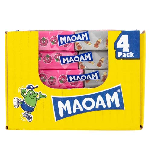 Maoam Bloxx 4 Pack Chewy Sweets 20 x 88g Packs