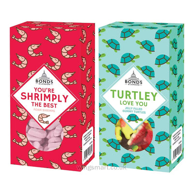 Bonds Shrimply the Best & Turtley Love You Pun Box 140g