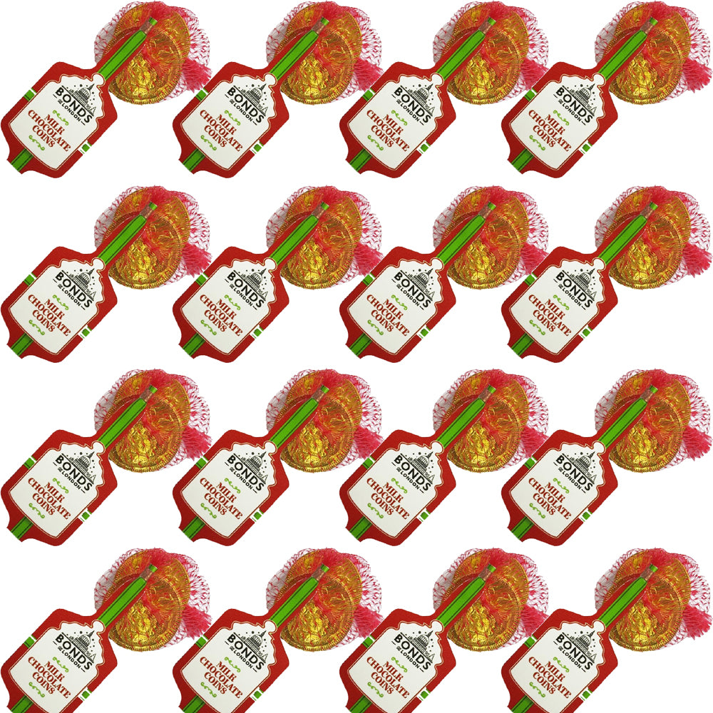 Bonds Gold Milk Chocolate Coins 25g – Pack of 60 Bags