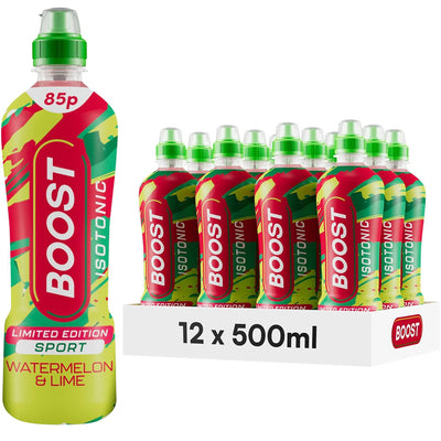 Boost Limited Edition Isotonic Sport Watermelon & Lime 500ml (Case of 12)
