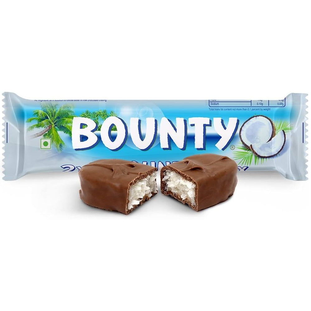 Bounty Milk Chocolate Twin Bar 57g (Box Of 24) - WingsMart