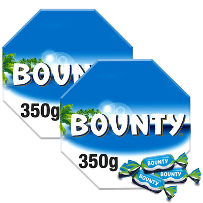 Bounty Milk Chocolate & Coconut Christmas Gift Box 350g (Pack of 2)