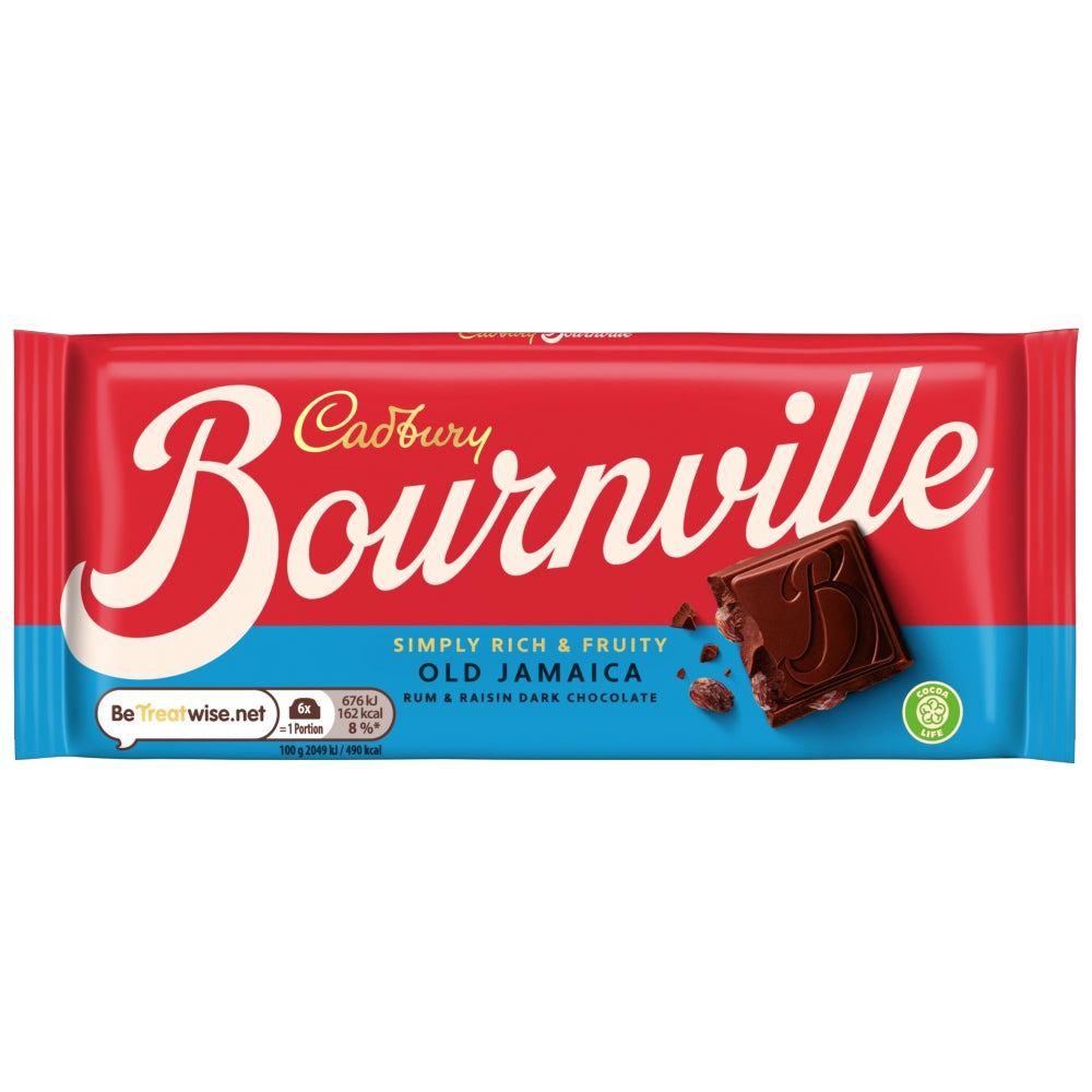 Cadbury Bournville Old Jamaica Dark Chocolate Bar 100g