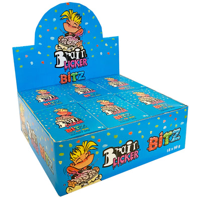 Brain Licker Bitz – Sour Candy Box (18 x 50g Packs)