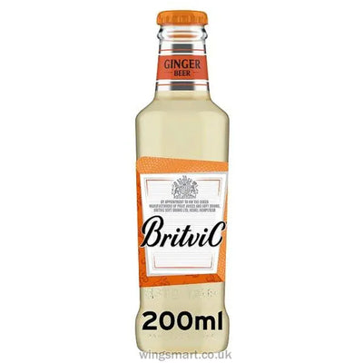 Britvic Fiery Ginger Beer Bottle 200ml (Case of 24)