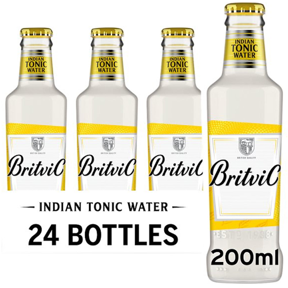 Britvic Indian Tonic Water 200ml Bottles Case Of 24 WingsMart Britvic Indian Tonic Water 200ml Bottles Case Of 24 WingsMart