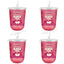 The Boba Co Popping Bubble Tea Strawberry & Lemonade 330ml (4, 8 & 12 Packs)