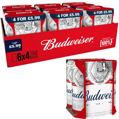 Budweiser Beer 24 x 440ml