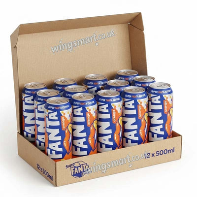 Fanta Orange 500ml Can (06 or 12 Cans)