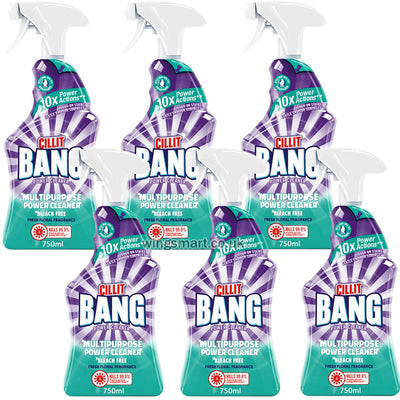 CILLIT BANG MULTIPURPOSE POWER CLEANER SPRAY 750ML (Pack of 6)