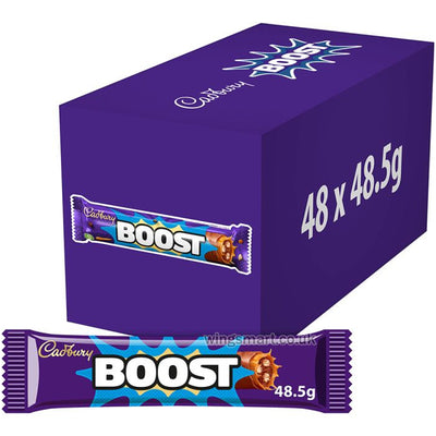 Cadbury Boost Chocolate Bars 48.5g (Box of 48)