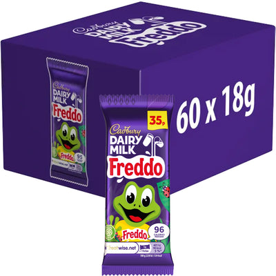 Cadbury Dairy Milk Freddo Chocolate Bar 18g PMP (Box of 60)