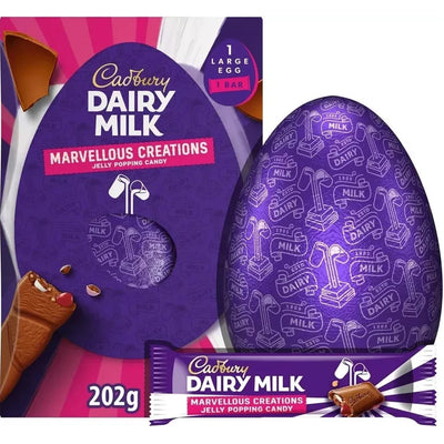 Cadbury Dairy Milk Marvellous Creations Jelly Popping Candy 202g