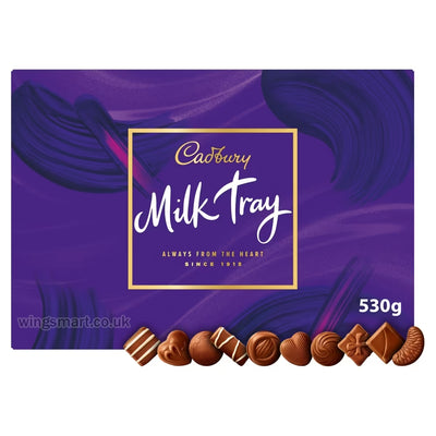 Cadbury Milk Tray Chocolate Box 530g