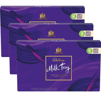 Cadbury Milk Tray Chocolate Box 78g (Pack of 3)