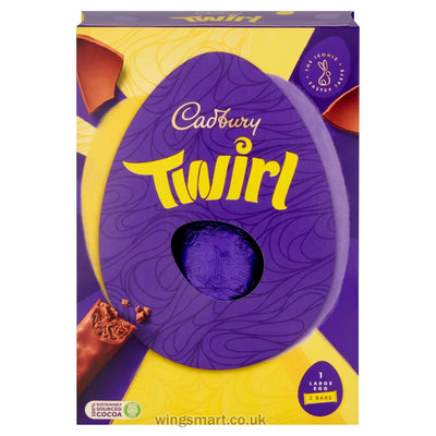 Cadbury Twirl Large Easter Egg 198g