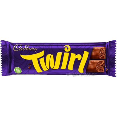 Cadbury Twirl Chocolate Bars 43g (Box of 48)