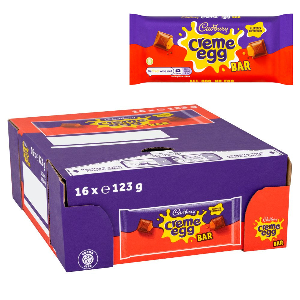 Cadbury Creme Egg Chocolate Bar 123g