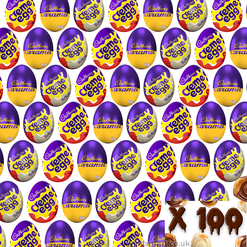 Cadbury Easter Eggs 2026 Assorted Pack - Creme, Caramel & White Chocolate 40g