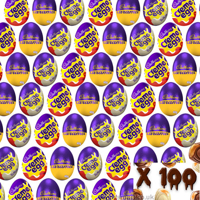 Cadbury Easter Eggs 2026 Assorted Pack - Creme, Caramel & White Chocolate 40g