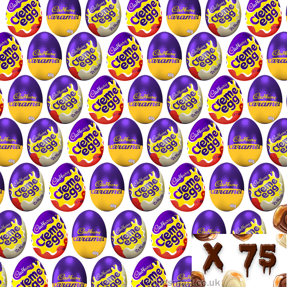 Cadbury Easter Eggs 2026 Assorted Pack - Creme, Caramel & White Chocolate 40g