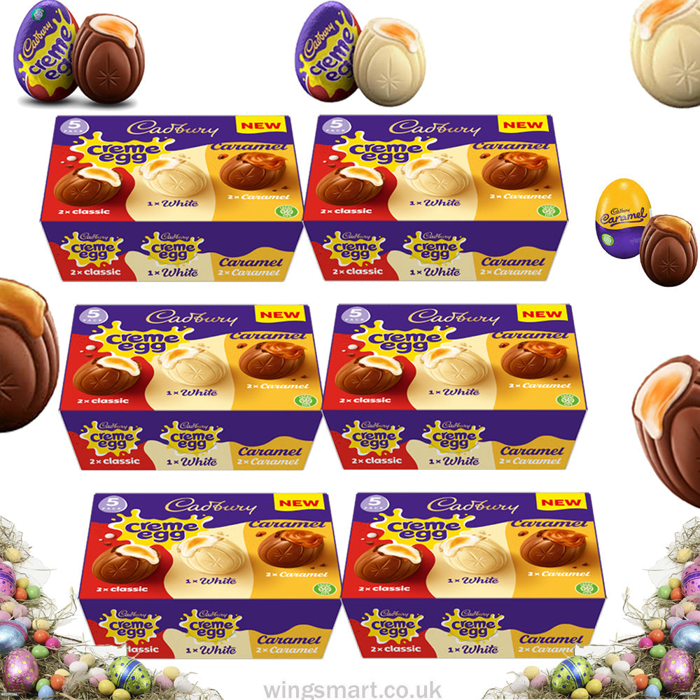 Cadbury Mixed Egg 5 Pack 200g