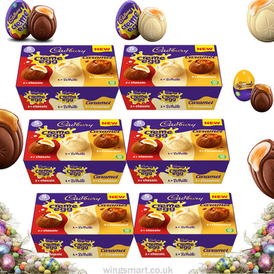 Cadbury Mixed Egg 5 Pack 200g