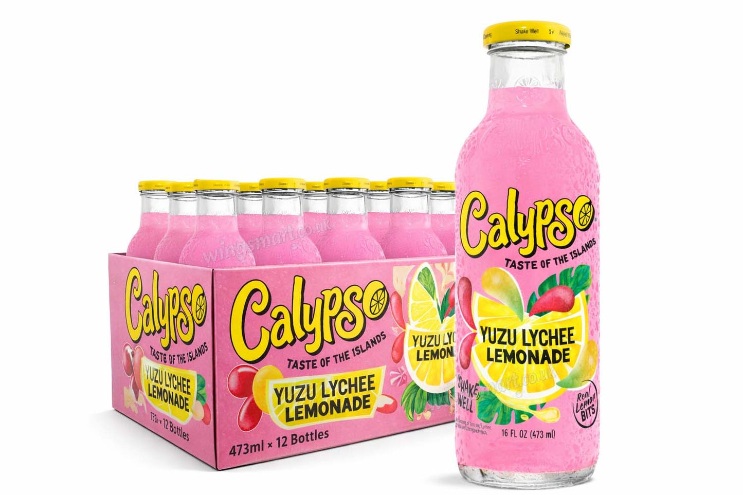 Calypso Lemonade – Various Flavours -  Variety Pack (12 x 473ml)