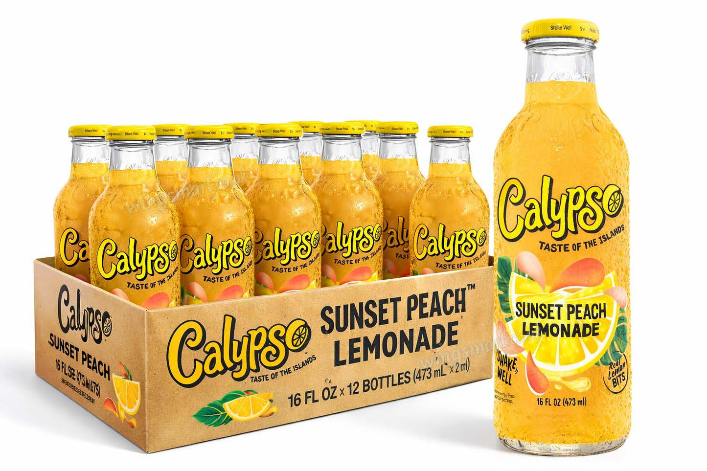 Calypso Lemonade – Various Flavours -  Variety Pack (12 x 473ml)