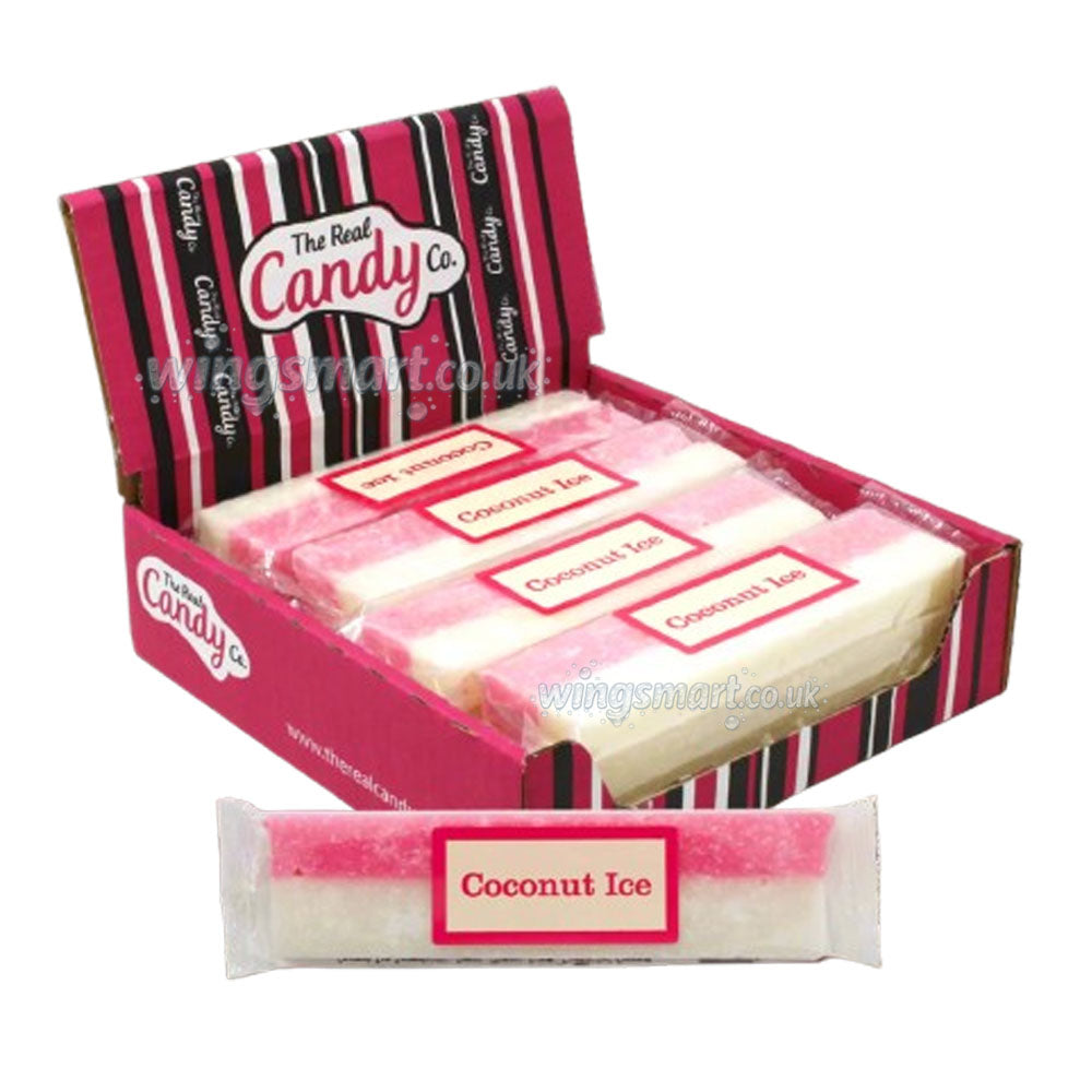 Candy Co Traditional Sweet Treat Bars– Nougat, Fudge, Coconut Ice, Peanut Brittle & Classic British Confectionery Range