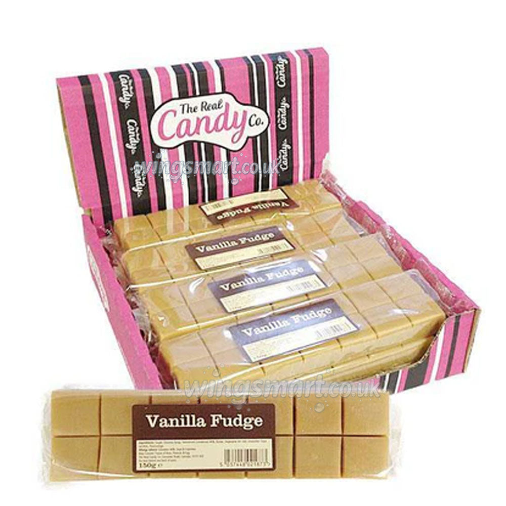 Candy Co Traditional Sweet Treat Bars– Nougat, Fudge, Coconut Ice, Peanut Brittle & Classic British Confectionery Range