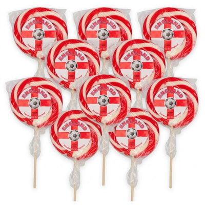 Candy Pops England Lollipops 75g (10, 20 & 30 Lollipops)