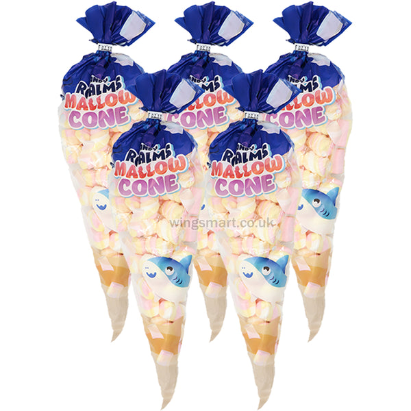 Candy Realms Mallow Mix Cone Bag 125g – WingsMart