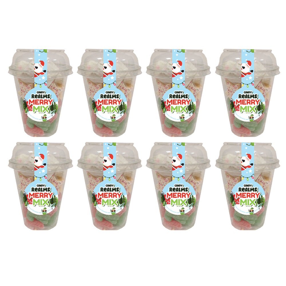 Candy Realms Merry Mix Candy Cup 195g