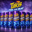 Takis Crisps Blue Heat Canister — 155.92 g (5, 10, 15 Pack)