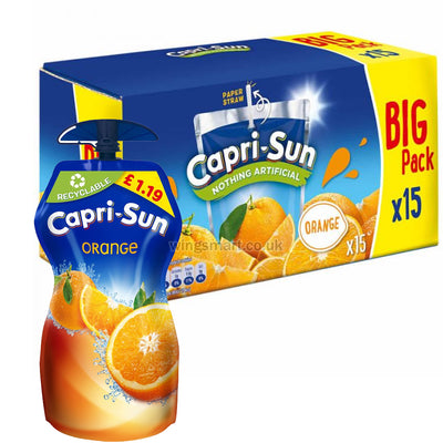 Capri-Sun Orange 330ml (Pack of 15)