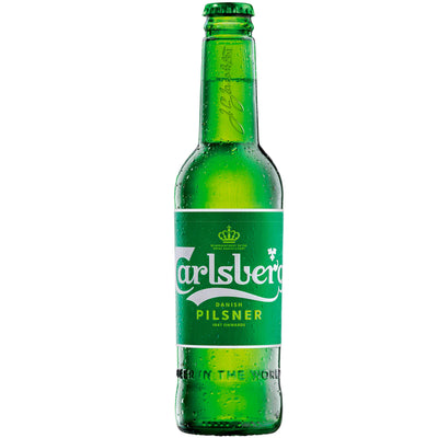 Carlsberg Danish Pilsner Lager Beer 18x330ml Bottle