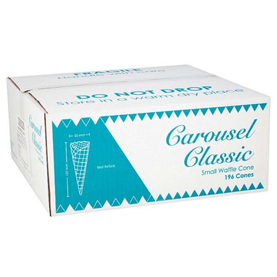 Carousel Classic Small Waffle Cones 196 Pack